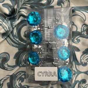 Blue Shower Curtain Hooks